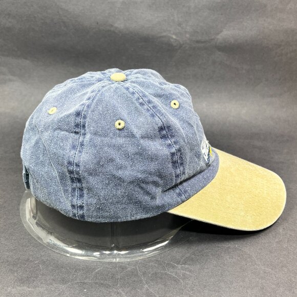 Siesta Key Florida Strap Back Hat Cap Distinctive Blue Distressed Souvenir Mens - Picture 5 of 12